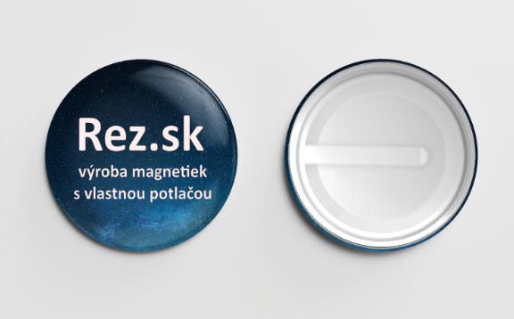 Výroba odznakov s plastovou sponou, klipom
